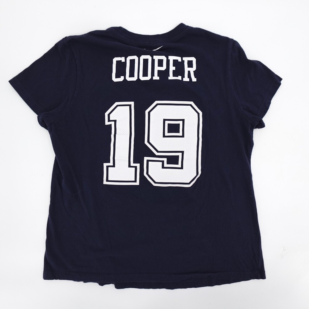 Amari Cooper Dallas Cowboys Shirt Womens Medium Navy NFL Nike Tee